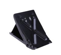 LOORGVEL 2 Pièces Patins Triangulaires Antidérapants pour Pneus Voiture et Camion Lot de Métal Noir Bloc de Contrôle Stop Outils de Sécurité Stationnement