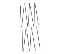 LOORGVEL 2 pièces Poteaux de Tente Pliables pour Camping Support Robuste et Portable pour Tarp Arceaux Résistants pour Abri Extérieur Kit