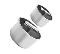 LOORGVEL 2 Pièces Presse de Viande Inox Manuel Moule à Multifonction pour Cuisine Maison Facile à Nettoyer pour Viande Poisson et Crevettes Outil Rapide et