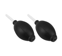 LOORGVEL 2 Pièces Souffleur à Air Caoutchouc Soufflette Compacte pour Nettoyage Clavier Objectif Appareil Photo et Pc Dépoussiérage et Sûr Outil Portable sans Risque Endommagement