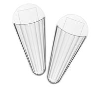LOORGVEL 2 pièces Support Mural Adhésif pour Ciseaux Lot de Organisateur de Rangement Intérieur pour Cuisine Bureau Design Moderne et Installation sans Perçage Support Pratique pour Outils