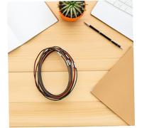 LOORGVEL 20 Pièces Bandes Élastiques Ajustables pour Carnet de Voyage Sangles de Fixation Extensibles pour Journaux Organisateurs et Recharges Accessoires Pratiques et Sécurisés