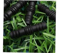 LOORGVEL 20 pièces Connecteur Droit à Barbelure pour Tuyau Irrigation à Jardin Agriculture à Abrasion Raccord Union Extension pour Tuyau Noir