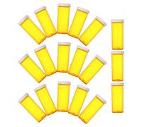 LOORGVEL 24 Pièces Récipient Chimique Pilulier Porte-pilule De Voyage Bouteilles De Cas De Médecine Pp