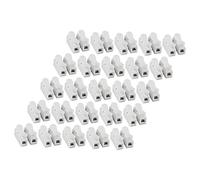 LOORGVEL 25 pièces Connecteur Fil Électrique Rapide Bornes Push-in Pin Cuivre Résistance Haute Pression pour Domotique Audio et Électroménager Sécurisés et Durables