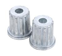 LOORGVEL 2pièces Bague Cannelée Pour Tuyau De Vidange De Lave-linge Joint Et Rondelle Inclus Raccord De Tuyau Pour Pompe De Vidange Facile à Installer