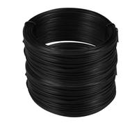 LOORGVEL 2pièces Bobine De Fil Armature Noir Fil Attache Flexible Mètres pour Loisirs Créatifs De Treillis Métallique Robuste