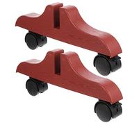 LOORGVEL 2pièces Support De Base avec Roues pour Écran Diviseur Épais Résistant Accessoire Pratique pour Séparation De Zones à Domicile Ou Au Bureau