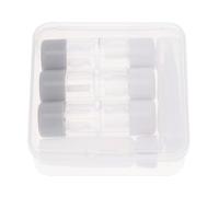 LOORGVEL 3 pièces Boîte à Lentilles de Contact avec Pince Flacon de Kit de Rangement Portable pour Lentilles Étui Compact Étanche Accessoires pour Voyage et Usage Quotidien