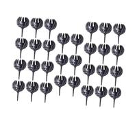 LOORGVEL 30 pièces Boîtes Engrais Plastique Libération Lot de Paniers Fertilisants Durables pour Jardinage et Plantation Automatique Insertion Facile Sol
