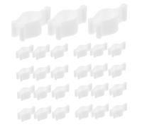 LOORGVEL 30 Pièces Clip de Bouteille Pompe PP Résistant Verrou Étanche Antifuite pour Flacons de Lotion et Huile Démaquillante Sécurise et Distributeur Cosmétique