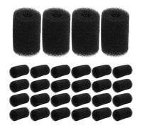 LOORGVEL 30 Pièces Lot de Éponge Filtrante pour Aquarium Couverture Préfiltre pour Filtre de Réservoir à Poissons Matériau Sûr pour Crevettes et Alevins Remplacement pour Filtration