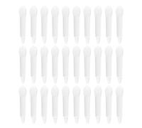 LOORGVEL 30pièces Applicateurs Silicone Pour Maquillage Des Lèvres Brosse à Lèvres Réutilisable Set De Pinceaux Précis Pour Semi-transparent