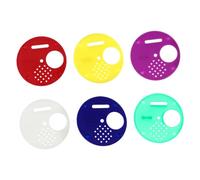 LOORGVEL 36 Pièces Disques de Ruche Plastique Portes Ronde pour Nid Abeilles Rotatif pour Ruche à Rayons Outils Apiculture Multifonctions Couleurs Aléatoires Couleur