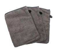LOORGVEL 3pièces De Démaquillage Exfoliant Microfibre De Gants Pour Nettoyage Du Visage Et Élimination Du Maquillage Pour Femme Pratique Pour Voyage Et Usage Quotidien