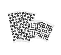 LOORGVEL 4 Feuilles Marqueurs de Référence Réfléchissants pour Scanner Points de Marquage Optiques Compatibles avec Scanner Portable pour et Numérisation Précise