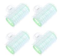 LOORGVEL 4 pièces Big Plastic Self-grip Hair Rollers DIY Curling Tools For Salon And Home Use Lightweight Hair Curlers Without Heat Chemicals