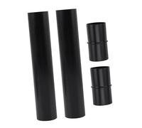 LOORGVEL 4 Pièces Connecteurs Poteaux Éclairage Solaire Extérieur Plastique Renforcé Liens Tubes Creux pour Lampes Paysage Jardin