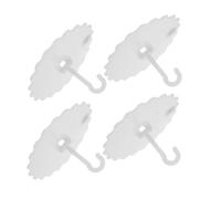 LOORGVEL 4 Pièces Crochets à Ventouse pour Plafond Fixation Stable pour et Filet Moustiques Installation Facile pour Filets et Moustiquaires