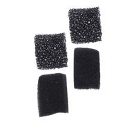 LOORGVEL 4 Pièces Éponge Maquillage Spéciaux Noire Stipple Sponge Pour Cicatrices Contusion Halloween Portable et