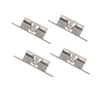 LOORGVEL 4 Pièces Loqueteau à Bille Laiton pour Porte Armoire Lot Vis Loquet de Tension pour Placard Installation Multi Angle et