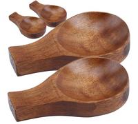 LOORGVEL 4 pièces Lot de Coupelles pour Sauce Soja et Vinaigre Supports Multifonctions pour Cuillères et Repose Baguettes Bols à Épices pour Usage Quotidien Réutilisable