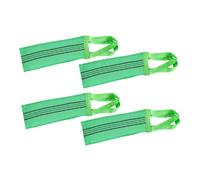 LOORGVEL 4 Pièces Lot de Serviettes Exfoliantes pour Doux et Durable Corps et Portable pour Homme et Femme