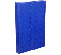 LOORGVEL 4 Pièces planche à sécher égouttoir de laboratoire Panne de diapositives pour support de rail de diapositive de microscope Plastique Bleu