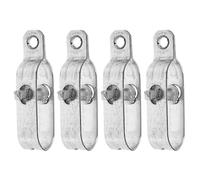 LOORGVEL 4 pièces Tendeur de Fil Électrique Tendeur de Câble Heavy Duty pour Clôture Électrique et Outil de Serrage pour Jardin et