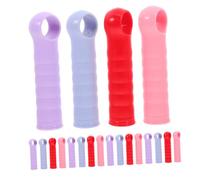 LOORGVEL 40 Pièces Bouchons de Manche pour Balai Manchon de Remplacement et Confortable pour Poignée de Balai et Serpillière Compatible Cuisine Salle de Bain Salon Poignées Plastique