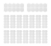 LOORGVEL 400 Pastilles Adhésives Double Face Transparentes Diamètre 25 MM Autocollants pour Sceaux de Cire Papier Adhésif Fin et Repositionnable pour Enveloppes Scrapbooking et Travaux