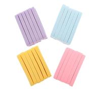 LOORGVEL 48 Pièces Éponges Faciales Comprimées Éponge de Nettoyage Exfoliante Voyage Variées