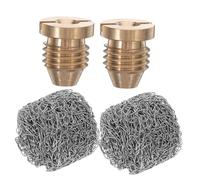 LOORGVEL 4pièces De Pulvérisation à Haute Pression avec Filtre Maille pour à Mousse Accessoire Acier pour Nettoyeurs Haute Pression