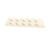 LOORGVEL 5 Bandes de Cils Dentraînement Auto Adhésives pour Débutantes Extensions de Cils Chimique Naturelle pour Tête de Mannequin Pratique Facile et Réutilisable