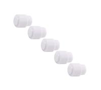 LOORGVEL 5 Pièces Bouton de Sélection pour Guitare Électrique Embouts Blancs Vintage Compatibles Sélecteurs et Positions Faciles à Installer et Démonter pour Leviers Plats