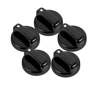 LOORGVEL 5 pièces Boutons de Remplacement Universels pour Cuisinière à Gaz de Accessoires et Durables pour Cuisine Compatible Majorité des Plaques de Cuisson