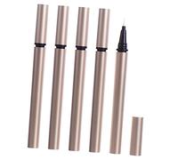 LOORGVEL 5 pièces DIY Eyeliner Tube Transparent Refillable Liquid Eye Liner Pen Lightweight For Makeup Practice And Travel