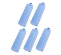 LOORGVEL 5 Pièces Ice Packs Réutilisables pour Blocs Congélation Portables Refroidissement Rapide et Isolation Prolongée pour Aliments et Médicaments Compact et Pratique