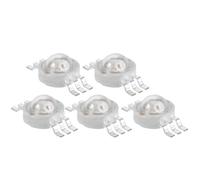 LOORGVEL 5 Pièces Lampe LED Remplacement 3w Blanc pour Scène et Studio | Compatibilité Professionnelle, Remplacement Rapide, Entretien DIY Facile, Spectacle et Fête, Plastique Métal