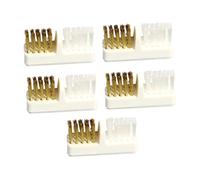 LOORGVEL 5 pièces Lot de Brosses Métalliques pour Ongles Brosse Rigide de Nettoyage pour Perceuse Nail Art Outil Manucure et pour Salon et Usage Professionnel