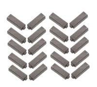 LOORGVEL 50 Pièces Balais pour Domestique pour Usage et Professionnelle Précis Coiffure de Carbone Moteur 17x6x3mm en Matériau Carbone, Installation Facile Ajustement de Sèche-cheveux