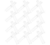 LOORGVEL 50 pièces Boîte Stylos Transparente Étui Rangement Stylos Compact et Stable et Visible pour Bureau et Voyage