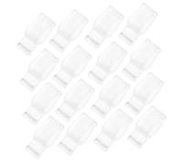 LOORGVEL 50 Pièces Clips de Verrouillage pour Bouteilles de Lotion Plastique PP Support Étanche pour Têtes de Pompe Cosmétique Compatibles Accessoires pour Distributeurs Huile Démaquillante