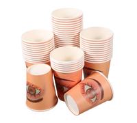 LOORGVEL 50 Pièces Lash Practice Paper Cups For Eyelash Extensions Lightweight Beginner Training Tool With Realistic Eye Contour For Skill Development And Lash Application