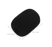 LOORGVEL 50 Pièces Mini Foam Windscreen For Lavalier And Headset Microphones High Density Noise Reduction Cover Outdoor Speech And Teaching Use