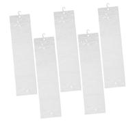 LOORGVEL 5pièces Sac De Rangement Transparent Pour Perruque Pvc Avec Crochet Pour Extensions De Cheveux Sac De Voyage Pour Coiffure