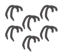 LOORGVEL 6 paires Correcteur Oreilles Garçon Fille Doux Confortables et Respirantes pour Correction Auriculaire Infantile Outil de Soutien Adapté Au Sommeil et Jeu des Nourrissons Noir