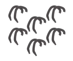 LOORGVEL 6 paires Correcteur Oreilles Garçon Fille Doux Confortables et Respirantes pour Correction Auriculaire Infantile Outil de Soutien Adapté Au Sommeil et Jeu des Nourrissons Noir