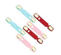 LOORGVEL 6 Pièces Bird Leg Bands for Parrots Pigeons and Small Birds Adjustable Training Foot Rings Comfortable and Durable Accessories for Outdoor Safety