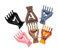 LOORGVEL 6 Pièces Clips Triangle Volumisants pour Cheveux Pinces Sans Marque pour Racines Relevées Accessoires Sécurisés pour Queue de Cheval Haute et Boucles Style Polyvalent et Portable